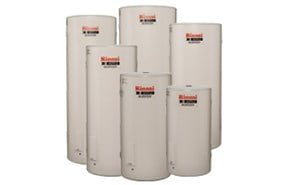 Range of Rinnai electric hot water systems