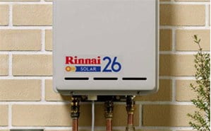 Rinnai 26 gas booster for solar hot water