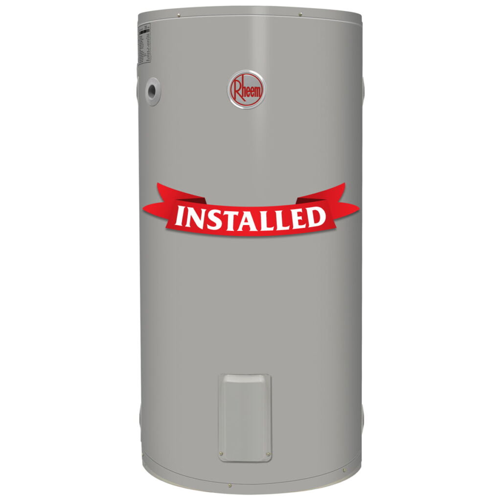 Rheem 250 Electric Hot Water Heater Installed Australian Hot Water 