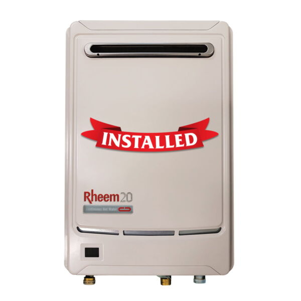Rheem 20L Continuous Flow Natural Gas Hot Water System