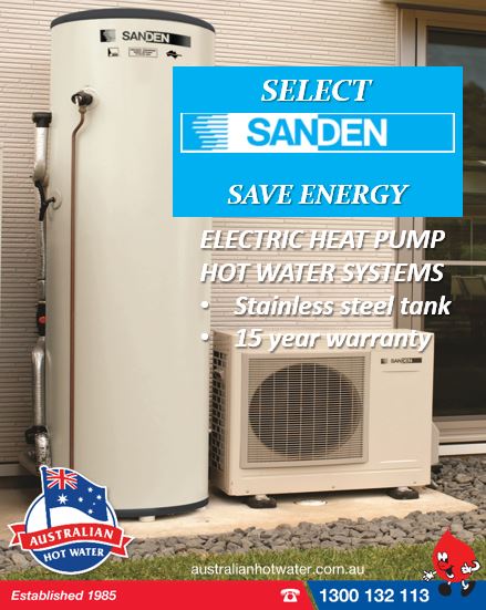 Sanden Heat Pumps save your energy cost