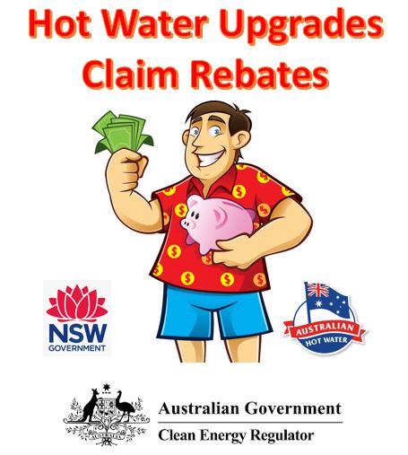 NSW Hot Water Upgrades ! Government Rebates for Heat Pump & Solar Water Heaters